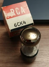 RCA 6CK4 Power Tube (Low mu Triode)  Audio , TV, NOS