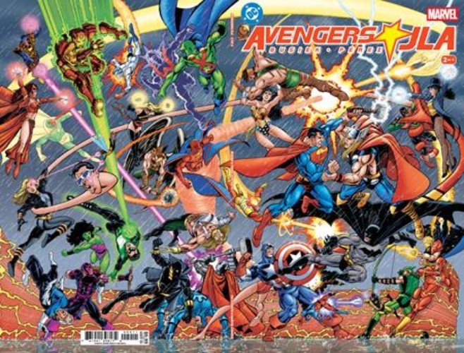JLA AVENGERS #2 FACSIMILE GEORGE PEREZ COVER **PREORDER 7/01/26** NM