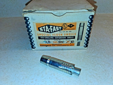 (NOS) Kobar 3/8" No. SKS-375 Sta-Fast (Self Drilling Expansion Shells) - 38ct.
