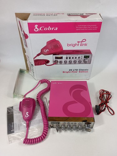 Cobra 29 LTD Classic CB Radio in Box - BRIGHT PINK EDITION