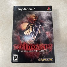 Devil May Cry: 5th Anniversary Collection (Sony PlayStation 2, 2006) Box Set 