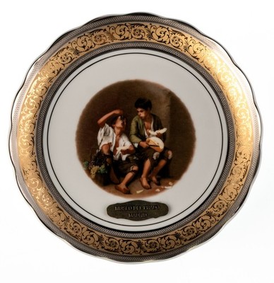 Rare Arte-Madrid S.L. Plate for El Cortes Ingles Bartolome Murillo Art 8'' 413g