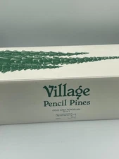 Dept 56 The Original Snow Village "Pencil Pines" set of 3 #5246-9 OG Packaging