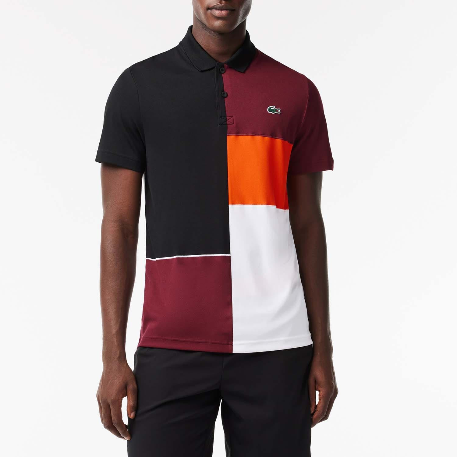 Спортивная футболка-поло из переработанного волокна Herren Lacoste Sport Regular Fit в Андерене