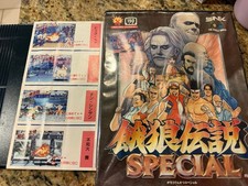 Thumbnail of ebay&reg; auction 127576897563 | Complete ✹ FATAL FURY SPECIAL ✹ Neo Geo AES Game NEOGEO ✹ USA English Version