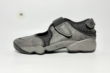 Nike Air Rift Medium Ash Pewter Grey Retro Trainers OG Suede Running 8.5 9.5