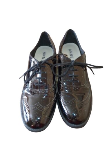 Anne Klein Black Patent Leather Size 7