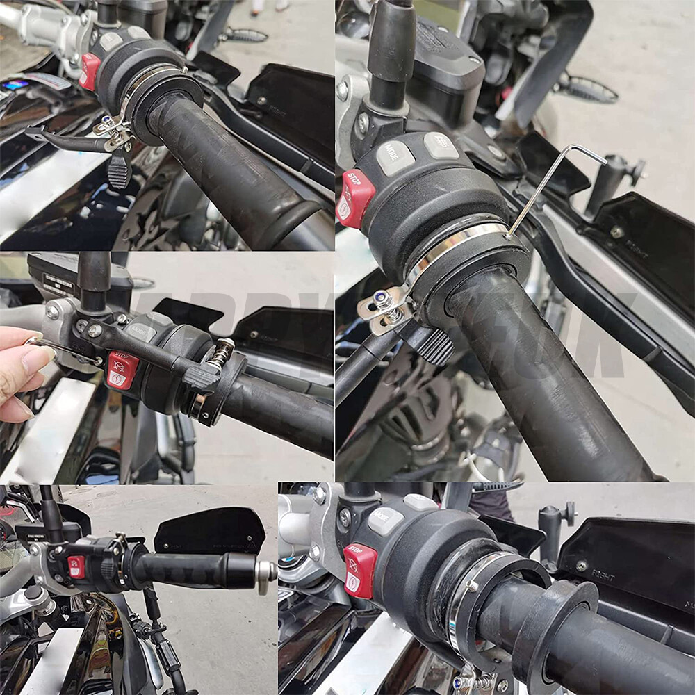 Universal Motorcycle Cruise Control Throttle Lock for Yamaha for Suzuki