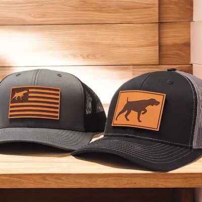 GSP Hat, German Shorthaired Pointer, Bird Dog Hunting Hat, GSP Gift, Tails Up