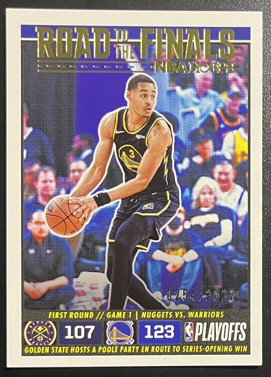 Jordan Poole - Golden State Warriors - Game-Worn Classic Edition Jersey - Scored 23 Points - 2022-23 NBA Season