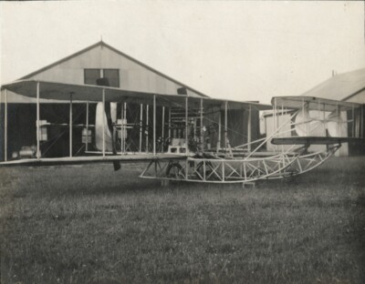 1909 Wright Model A Bent-End Propeller Military Plane at Kitty Hawk ...