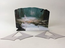 custom vintage star wars Dagobah backdrop to fit original White base Ver 1