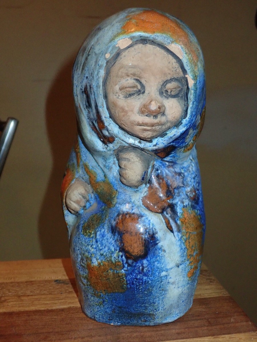 Tilgmans Keramik Art Pottery Figurine Made In Sweden Mid