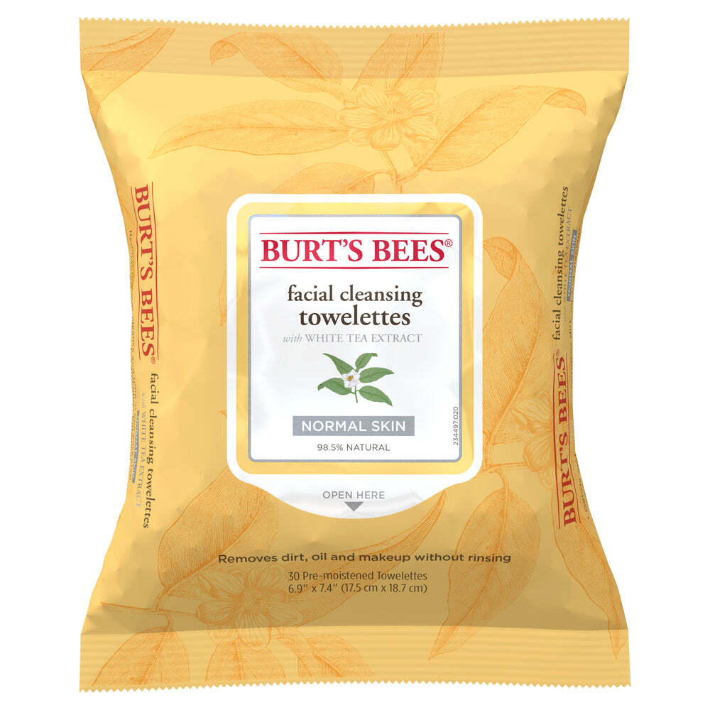 BurtS Bees Purifying Facial Cleanser Towelettes White Tea Extract 30 Ct 3890₽