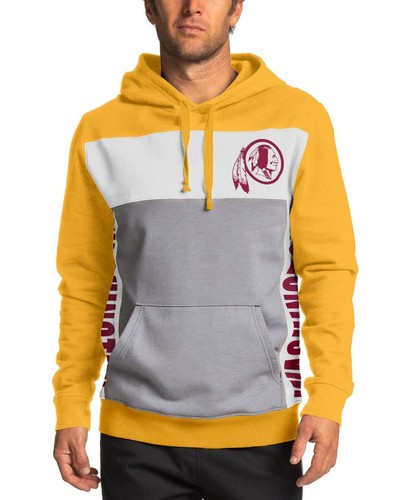 yellow redskins hoodie