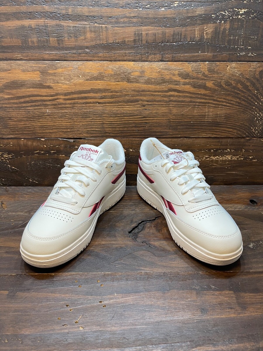 Women Reebok Club C Double Revenge Shoes Sneakers Chalk