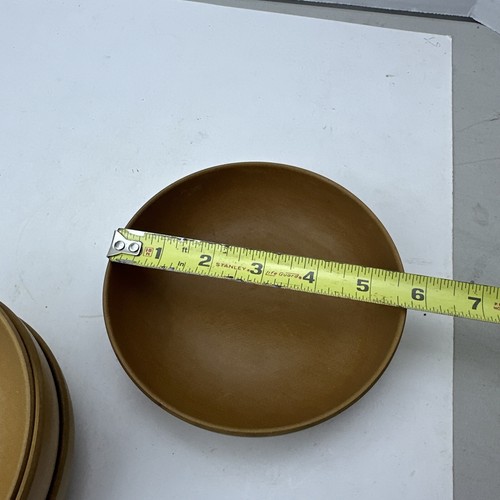 Vintage Ellingers Agatized Wood Bowls #60 Set of 4 Sheboygan Wisconsin As Is - Picture 20 of 21