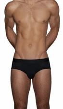C-IN2 Black Minimal Low Rise Modal Brief Large L