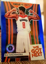 Rui Hachimura 2019-20 Panini NBA Hoops Premium Stock Blue Prizm RC 