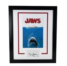 Susan Backlinie "Jaws" AUTOGRAPH Signed '1st Victim' Framed 16x20 Display ACOA