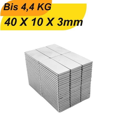 Extreme Strong Neodym Block Magnets - Size And Quantity Selection Real N - Picture 26 of 33
