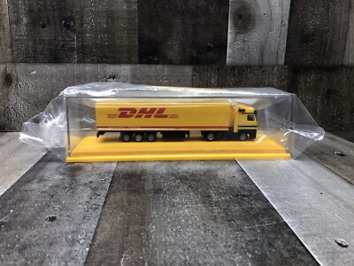 Unbranded Mercedes Benz Articulated Truck DHL Promo Model 1/76 Scale? NEW