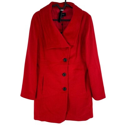 Coat Comma Mantel Rot Comma Mantel Damen XS: Eleganter Roter Mantel