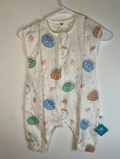 Tado Muslin Sleep Sack 12-24 Months Medium Organic Cotton Light Weight 0.5 TOG