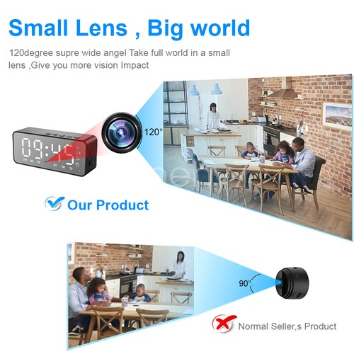 64GB 1080P HD Mini Camera Wifi Home Security Motion Detection Video Recorder DVR - Picture 7 of 13
