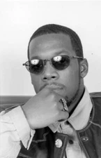 Michael "Biv" Bivins of the R&B trio "Bell Biv DeVoe" poses for a - Old Photo