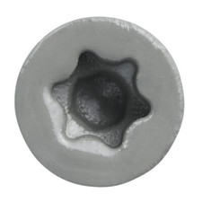 Brown, Red & Grey Colour Head FastenMaster TrapEase 3 Torx Decking Screws