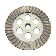 5" Diamond Grinding Wheels for Granite Concrete Marble #80/100 Fine Grit