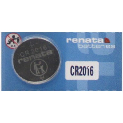 Renata CR2016 1 Pc 3v Long-life Lithium Button Cell Batteries