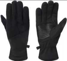 Spyder Core Conduct Gloves Touch Screen Compatible Leather Palm, Free Ship Large