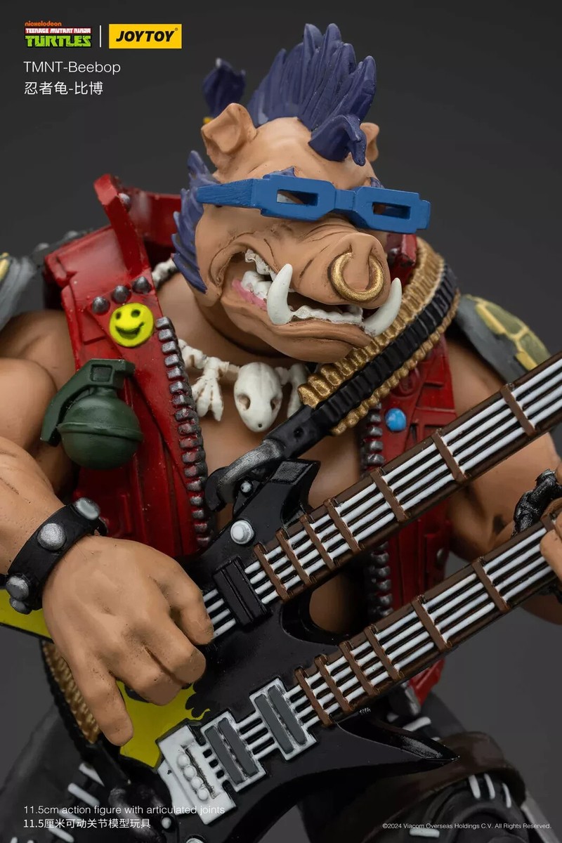 JOYTOY 1/18 TMNT Beebop & Rocksteady Set of 2 Action Figure