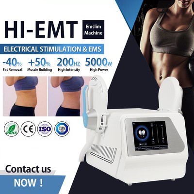 Electromagnetic HIEMT EMS Body Sculpting Fat Loss Gain Muscle Strengthen Machine