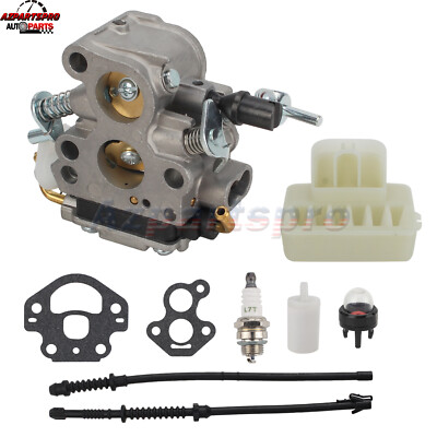 Carburatore Di Sostituzione Per Husqvarna 135/140/435/440 E Jonsared - Kit Con Strumento Di Regolazione - Foto 9
