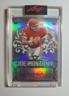 2020 Leaf Joe Montana Auto /50 San Francisco 49ers #JMC-03