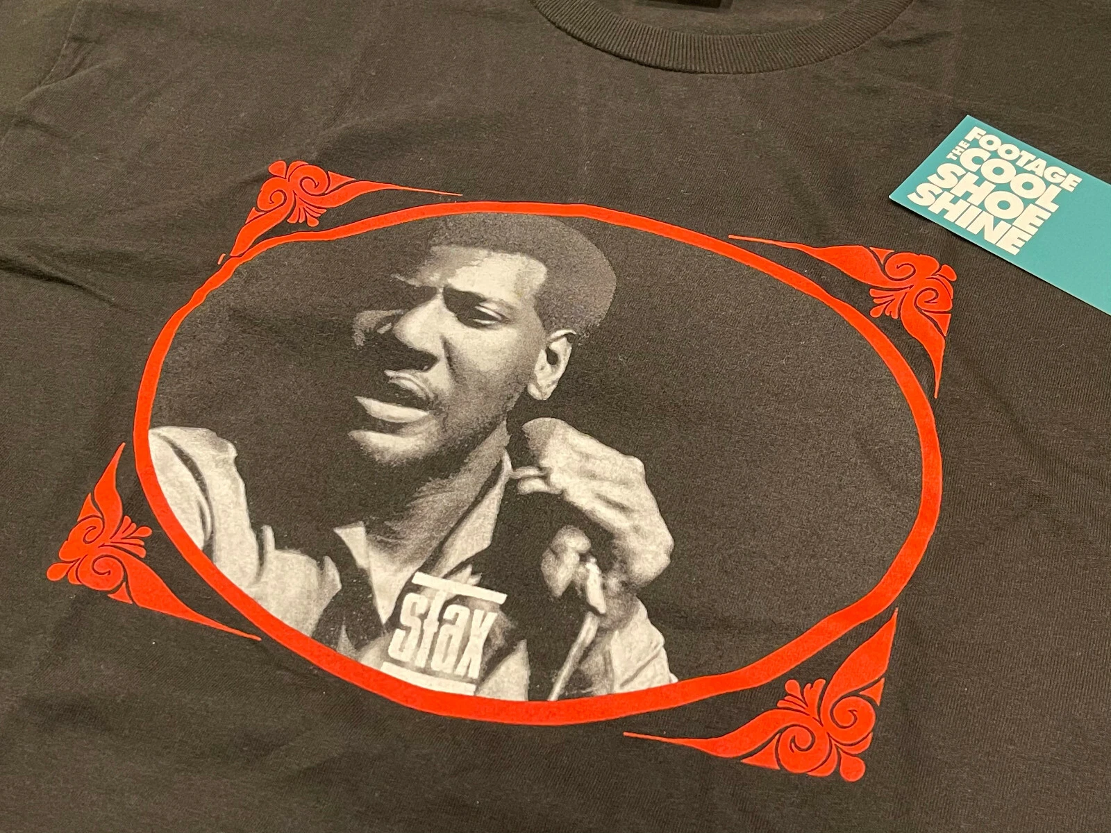 2012 FW12 SUPREME STAX RECORDS OTIS TEE SHIRT ROUGE NOIR LOGO BOÎTE ROUGE NEUF L
