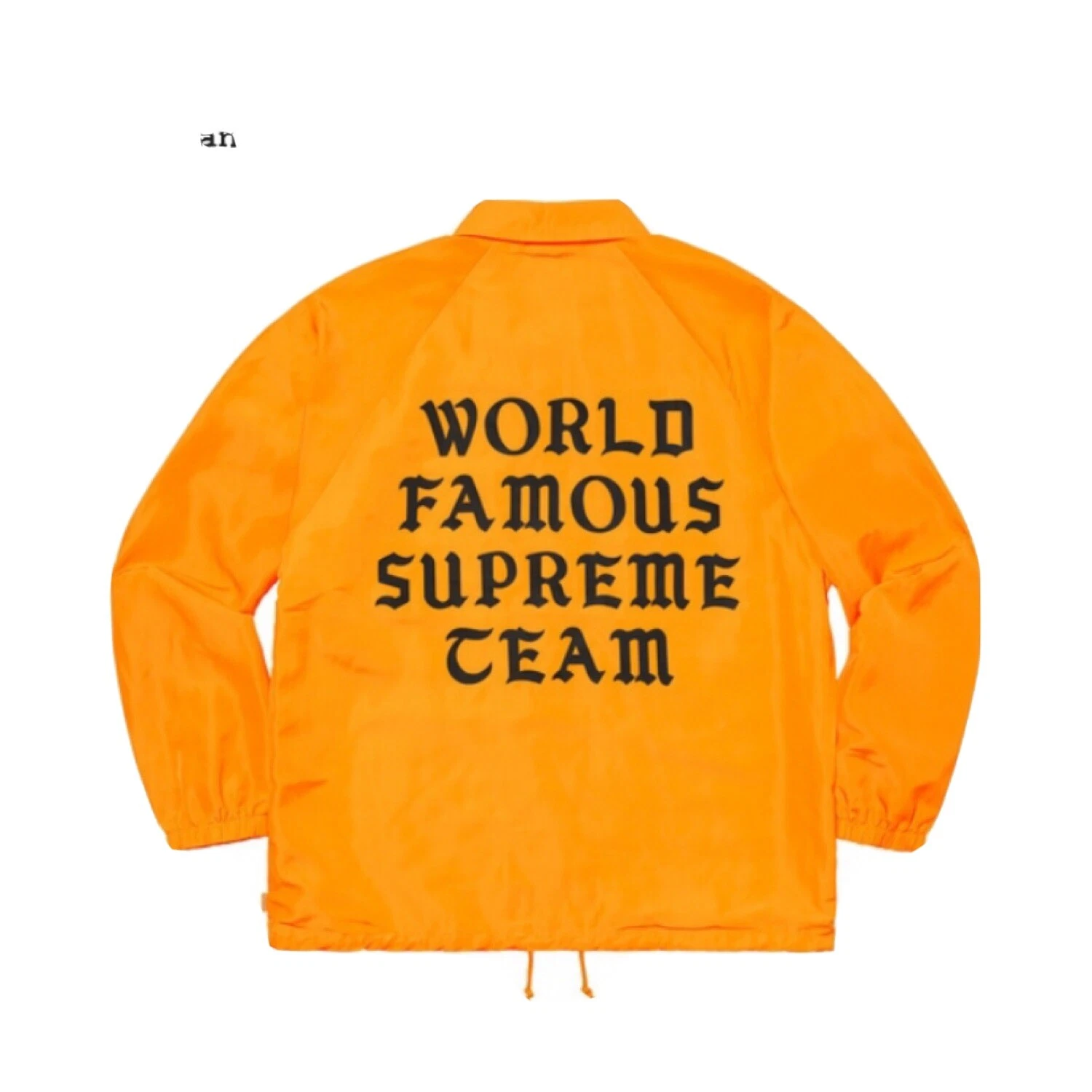 World Famous Supreme Team Coach veste orange clair moyen