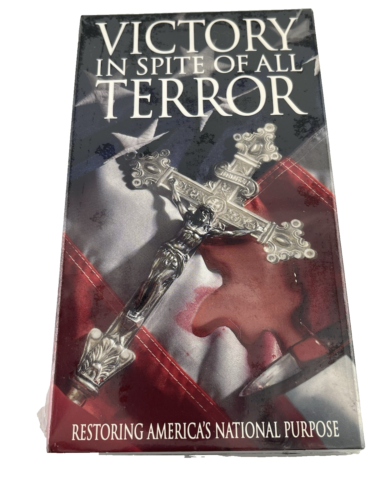 Victory in Spite of All Terror Restoring America's National Purpose VHS - Picture 2 of 4