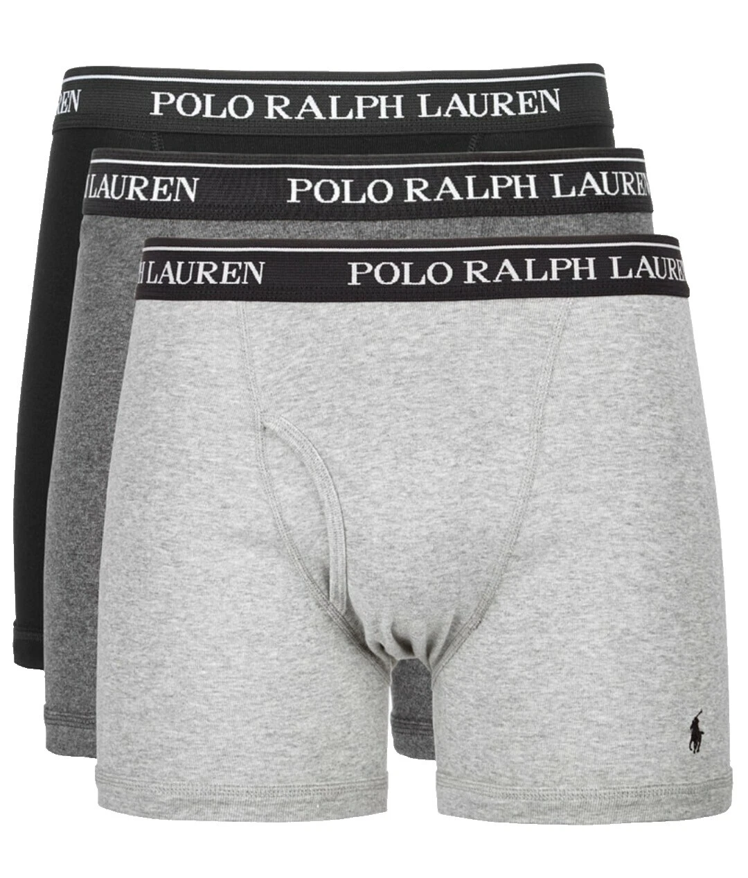 Negro Hombre Polo Ralph Lauren Boxer Brief