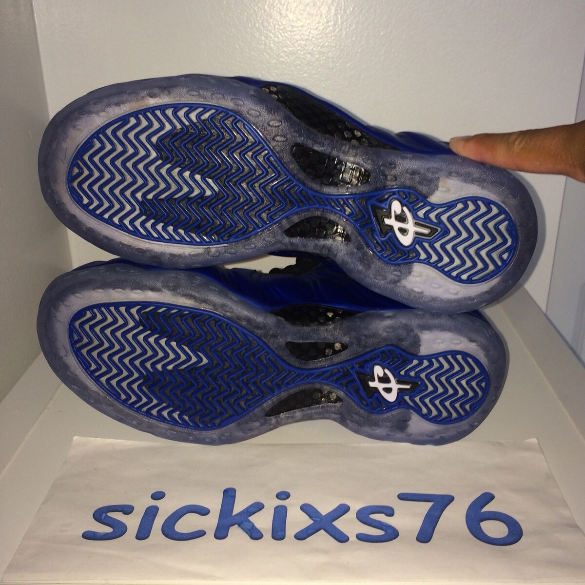 NIKE AIR FOAMPOSITE ONE XX 'Royal Blue 20th Anniversary NIKE AIR FOAMPOSITE ONE XX 'Royal Blue 20th Anniversary