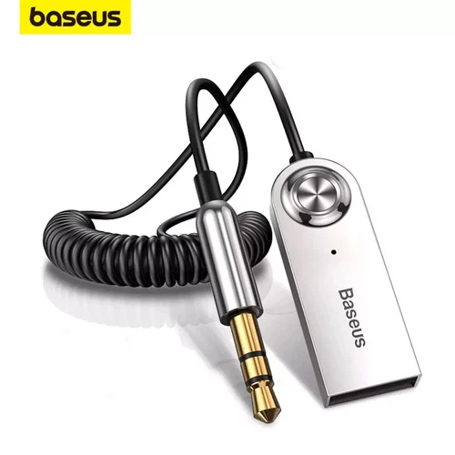 Baseus Bluetooth 5.0 Empfänger Adapter 3.5mm Jack Auto AUX AudioStereo Händefrei