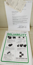 1964 ~ Catalog ~ Servo Development Corp ~ Timers Servo Indicators Pre-amplifiers