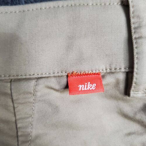 Nike Shorts Mens Sz Medium Kahki Tan Dri-Fit UV Golf Chino DA4142-297 Fit 32X7.5 - Picture 10 of 15