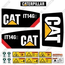 Fits Caterpillar IT14G2 Decal Kit Roller - 7 YEAR OUTDOOR 3M VINYL!