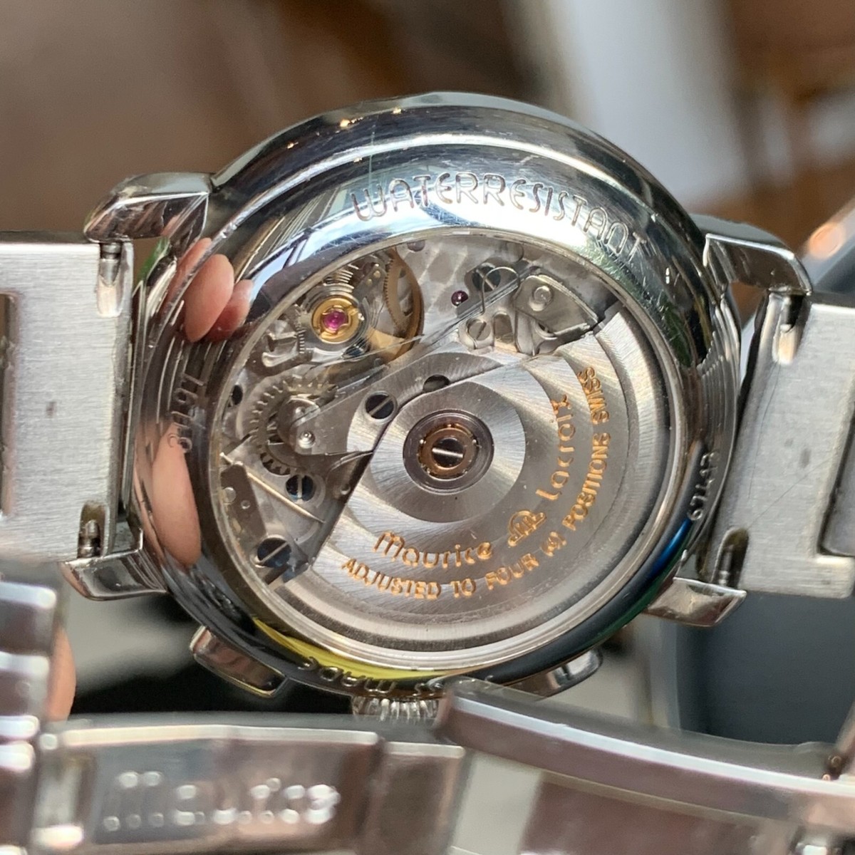 Maurice Lacroix 67413 Masterpiece Automatic Chronograph Blue Dial