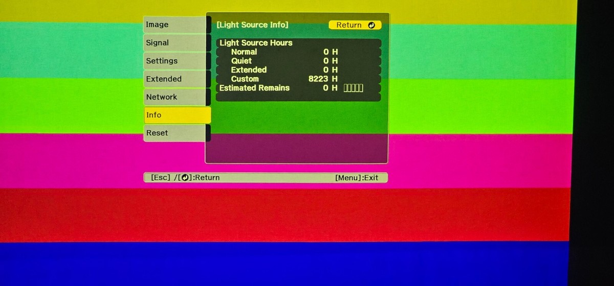 Epson Pro L1100U / WUXGA 3LCD / Laser Projector / 6000 Epson Pro L1100U / WUXGA 3LCD / Laser Projector / 6000