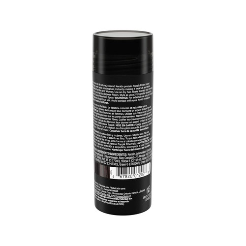 TOPPIK 2 Flaschen Haaraufbaufasern - DUNKELBRAUN, MITTELBRAUN, SCHWARZ - Bild 4 von 10